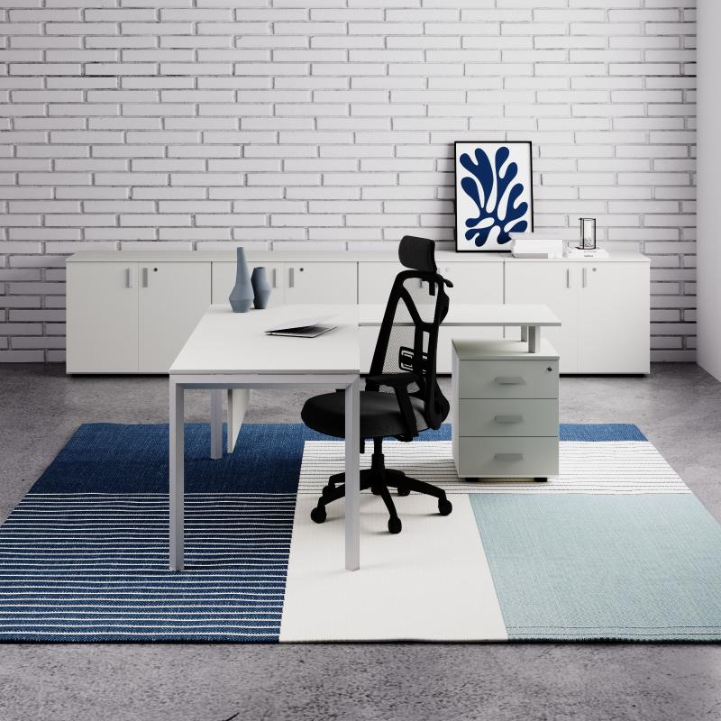 escritorio patas metalicas